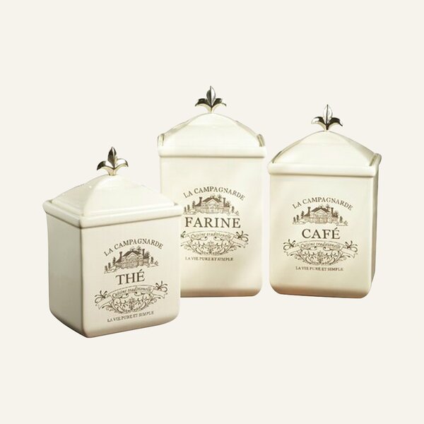 Kelly Clarkson Home Piece Ceramic Kitchen Canister Set Reviews